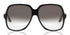 Victoria Beckham VB626S-001 Women's Sunglasses – Black Frame, Grey Gradient Lenses