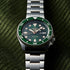 Seiko 5 Sports SRPD63K1 Men's Automatic Watch - 42.5mm Stainless Steel, Green Dial