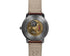 Zeppelin New Captain's Line Monotimer 8642-2 Men's Watch - Black Dial, Brown Leather Strap