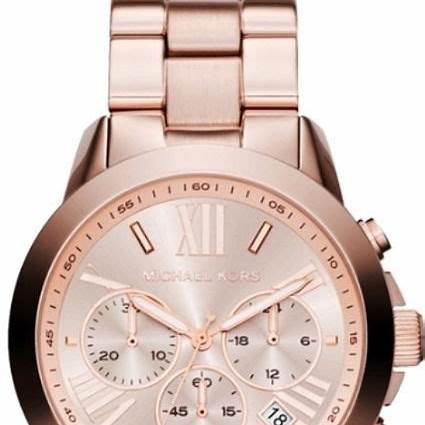 Michael Kors Runway MK5778 Orologio cronografo da donna in tonalità oro rosa - 40 mm