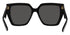 Dolce & Gabbana DG 4498 501/87 Women's Sunglasses - Black Frame, Dark Gray Lenses