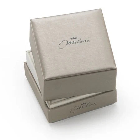 Miluna PLI1717 Women's Silver Ring with Oriente Pearls and White Topaz