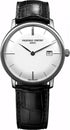 Frederique Constant Slimline FC-220S5S6 Orologio al quarzo da uomo - Acciaio inossidabile, quadrante argento