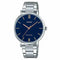 Casio LTP-VT01D-2BUDF Damen Edelstahlarmbanduhr – Blaues Zifferblatt