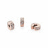 Pandora 781817CZ Charm a clip con pavé trasparente - Placcato oro rosa 14k con zirconia cubica