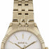 Breil Stand Out TW1994 Women's Quartz Watch - White Dial, Gold IP Stainless Steel Bracelet