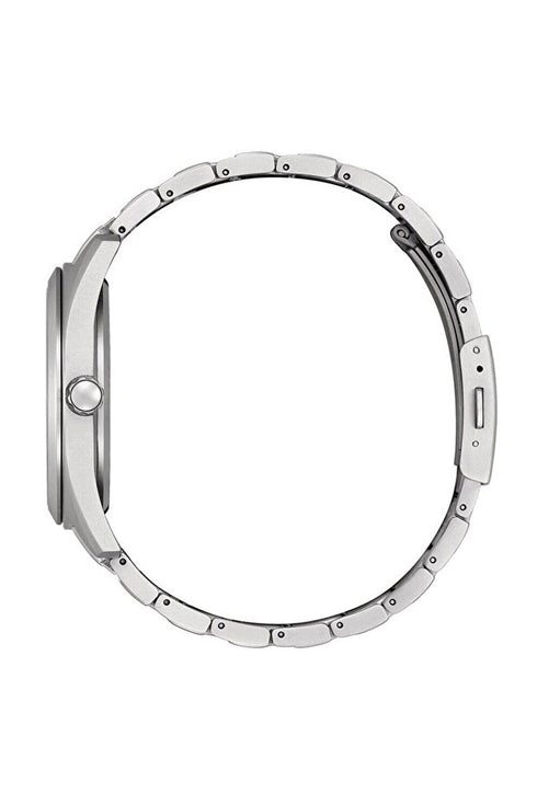 Montre Citizen AW1641-81L pour homme, Eco-Drive, titane, cadran bleu