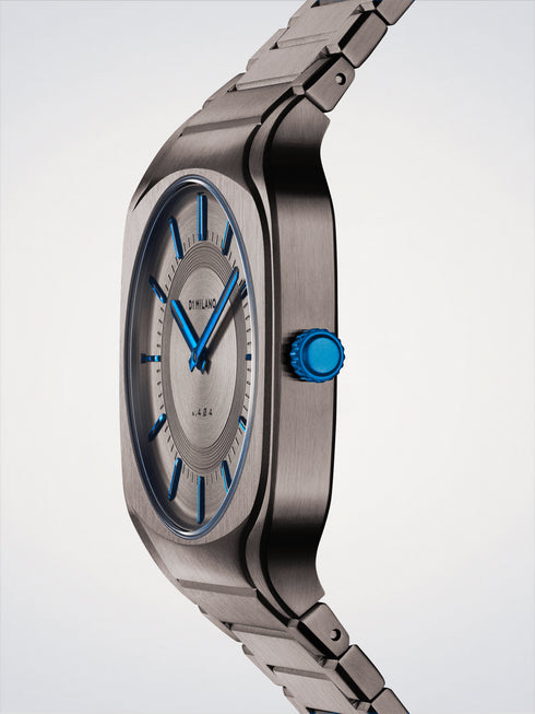 D1 MILANOD1 Milano SQBJ02 Square Titanium Watch – 37mm, Grey Dial, Sapphire CrystalWATCHESEcecile