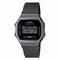 Casio A168WEMB-1BEF Vintage Digital Watch - Black Dial, Black Mesh Bracelet