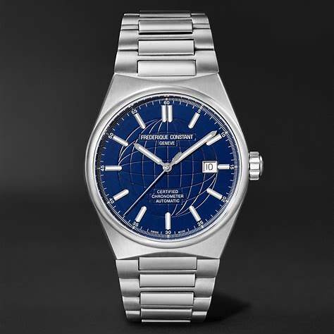 Frederique Constant Highlife Automatic COSC FC-303N4NH6B – Blue Dial, Stainless Steel Bracelet