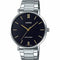 CASIO & VINTAGECasio MTP - VT01D - 1BUDF Men's Stainless Steel Watch – Black DialWATCHESEcecile