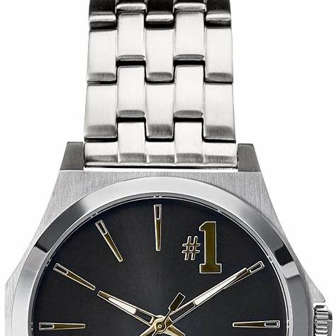 Mark Maddox HM7107-57 Orologio analogico da uomo - Bracciale in acciaio, quadrante nero