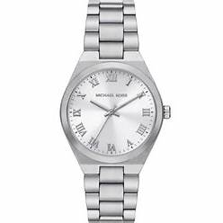 Michael Kors Lennox MK7393 Women's Watch - Silver-Tone, Roman Numeral Dial