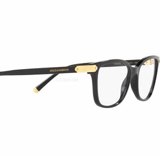 Dolce & Gabbana DG 5036 501 53 Women's Eyeglasses – Black Butterfly Frame