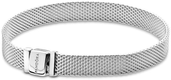 PANDORAPandora 597712 - 18 Reflexions Mesh Bracelet – Sterling Silver, 18cmBIJOUXEcecile