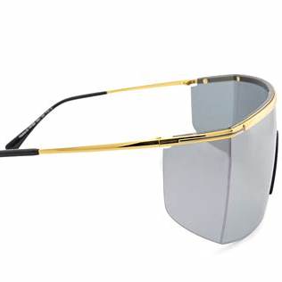 Tom Ford Pavlos-02 FT0980 30C Gafas de sol - montura dorado intenso brillante, lentes ahumadas espejadas
