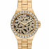 Michael Kors Lennox MK7394 Women's Watch - Gold-Tone, Animal-Print Pavé Dial