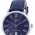 Tissot Carson Premium Powermatic 80 Men's Watch - Blue Dial, Stainless Steel Case, Blue Leather Strap