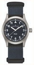 Hamilton Khaki Field Quartz H69301940 - Acciaio inossidabile 33 mm, quadrante blu, cinturino blu NATO