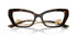 Dolce & Gabbana DG3391B 502 56 Occhiali da vista a gatto da donna - Montatura avana/oro