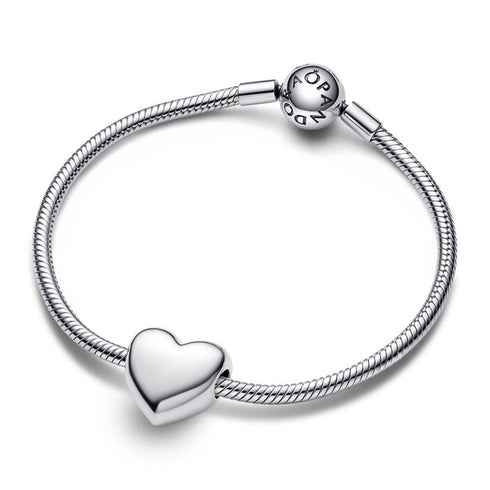 Pandora Be Love Charm a cuore grande incidibile 793440C00 - Argento Sterling