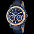 Jaguar J960/1 Men's Connected Special Edition Watch - Gold-Plated Stainless Steel Case, Blue Leather Strap