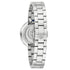 Bulova 96L338 Women's Watch – Silver Steel, Pink MOP Dial, Sapphire Crystal
