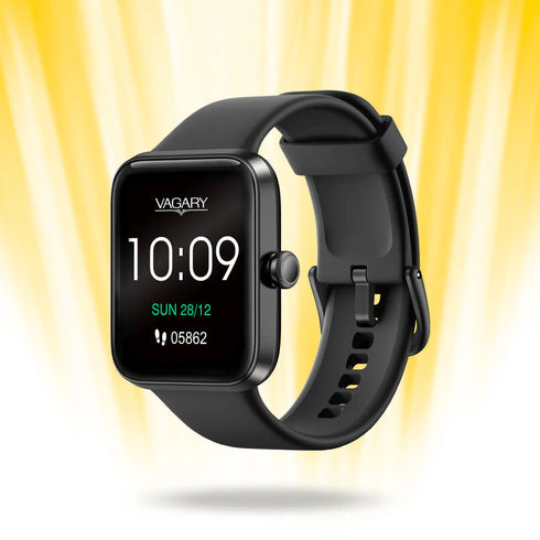 VAGARYCitizen Vagary Mod. X02a - 001Vy Smartwatch Black Silicone StrapWATCHESEcecile