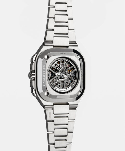 Bell & Ross BR 05 Chrono Patrouille de France BR05C-PAF-ST/SST - Orologio in acciaio inossidabile 42 mm in edizione limitata