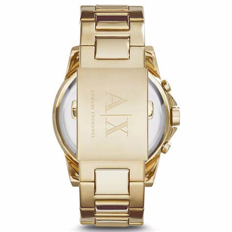 Reloj Cronógrafo para Hombre Armani Exchange AX2099 en Tono Dorado