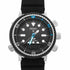 Seiko SNJ035P1 Men's Prospex PADI Solar Diver's Watch - Black Dial, Black Silicone Strap