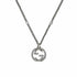 Gucci Interlocking G Sterling Silver Necklace - Model YBB678651001