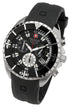 Swiss Military Hanowa SM06-4305.04.007 Men's Watch - Black Dial, Black Rubber Strap