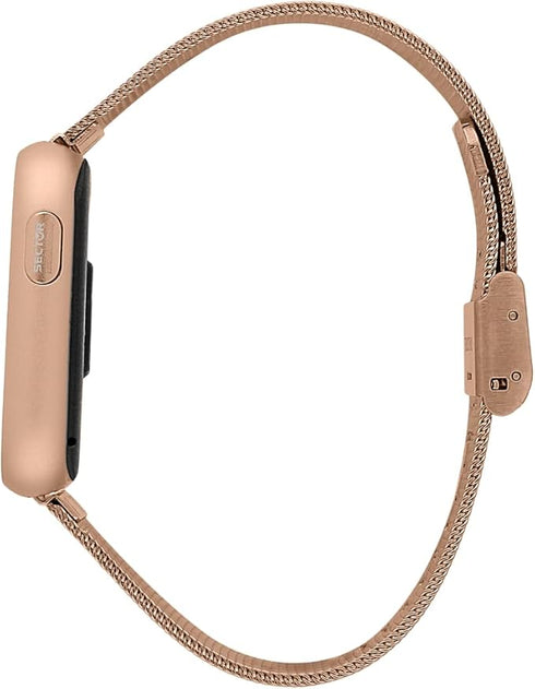 Sector S-04 R3253158002 Smartwatch – Rose Gold Mesh Strap, 40mm Rectangular Case