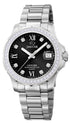 Jaguar J892/4 Women's Watch - Stainless Steel Bracelet, Black Dial