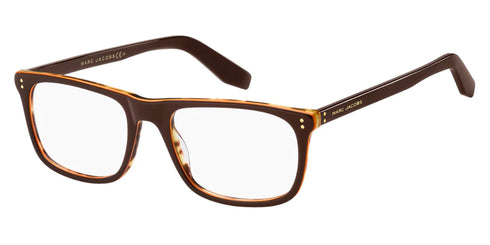 Marc Jacobs MARC 394 Eyeglasses – Brown Acetate Frame, 53mm, Unisex