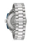 Bulova Lunar Pilot 98A305 Men's Chronograph Watch - White Dial, Stainless Steel Bracelet