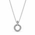 Collana Pandora con ciondolo a doppio cerchio 399487C01-45 - Argento 925 con zirconia cubica