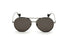 Moncler ML0121 57008 Unisex Occhiali da sole Aviator - Montatura in metallo, lenti gialle