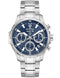 Bulova 96B466 Men's Marine Star Chronograph – Blue Dial, 43mm Steel Case, 100m WR
