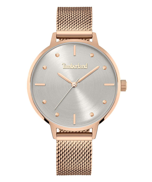 Timberland Cranmore TDWLG0057101-SA Women's Watch – Rose Gold Mesh Strap