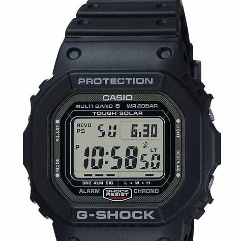 Casio G-Shock GW-5000U-1ER Reloj digital para hombre - Correa de resina negra
