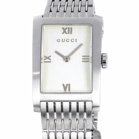 Gucci G-Metro YA086405 Women's Watch – White Dial, Stainless Steel Bracelet