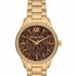 Orologio Michael Kors Layton MK7296 Donna - Tono oro, quadrante con logo