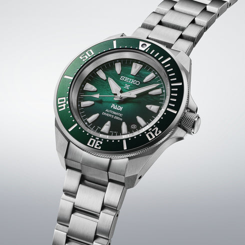 Orologio automatico Seiko SRPL53K1 Prospex Samurai PADI Diver – Quadrante verde