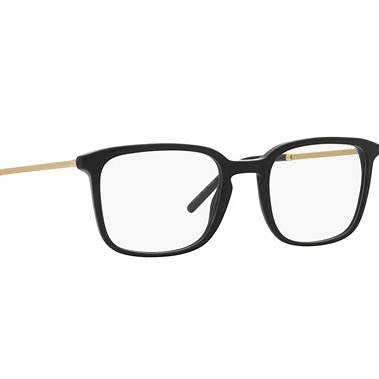 Dolce & Gabbana DG3349 501 54 Occhiali da vista quadrati da uomo - Montatura nera