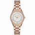 Michael Kors MK3716 Women's Lauryn Rose Gold-Tone Watch with Crystal Accents