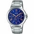 Casio MTP-V300D-2AUDF Men's Watch - Blue Dial, Stainless Steel Band