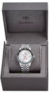 Zodiac Super Sea Wolf GMT ZO9415 Men's Automatic Watch - Silver Sunray Dial, Stainless Steel Bracelet