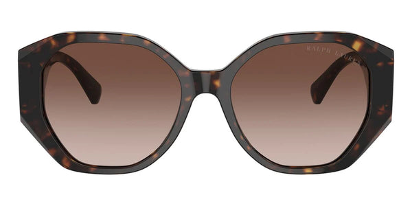 Ralph Lauren The Juliette RL8220 500313 Women's Sunglasses - Dark Havana Frame, Brown Gradient Lenses